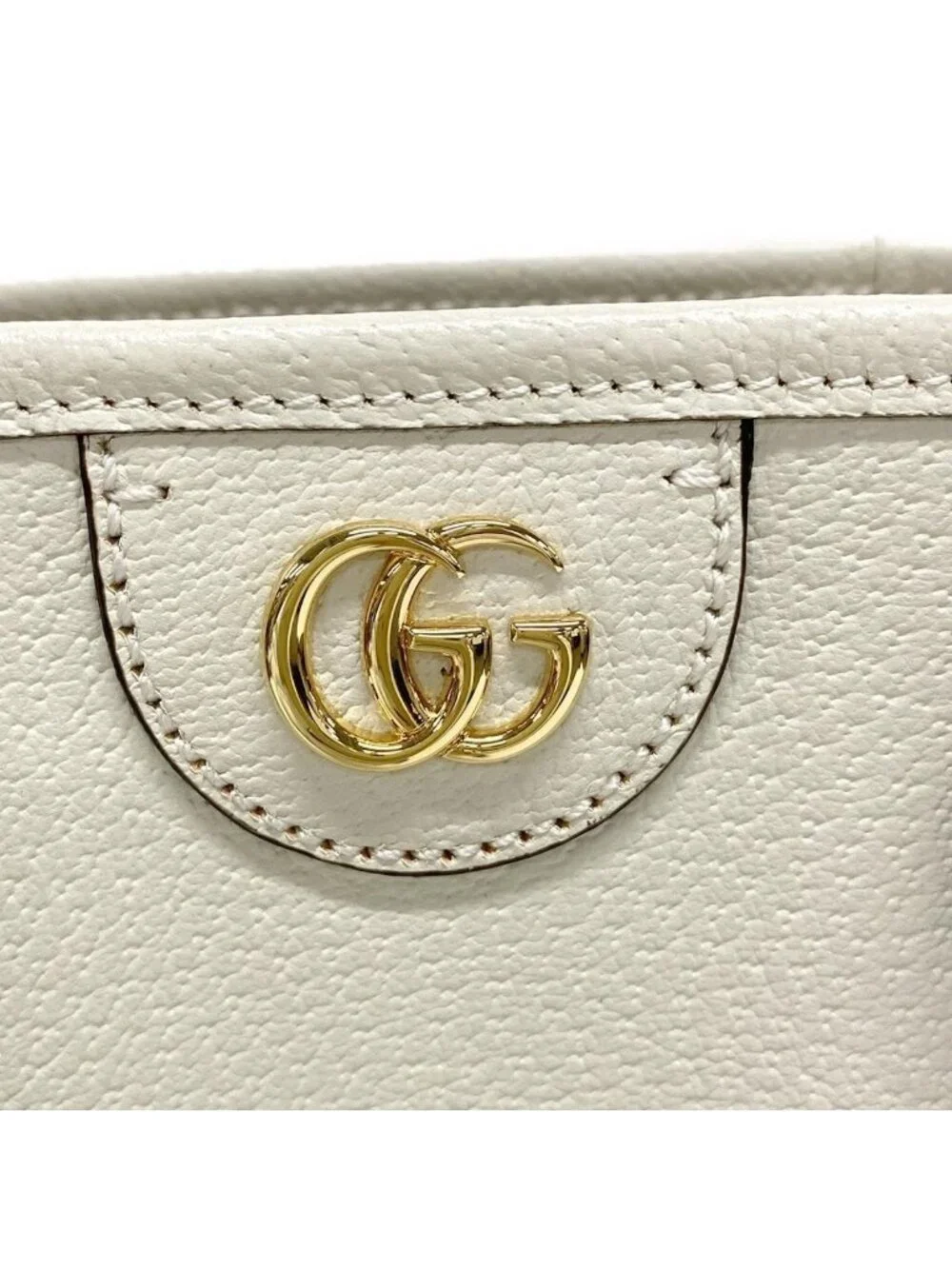 Gucci Tote GG Marmont Ivory 2-Way Leather - Picture 15 of 15